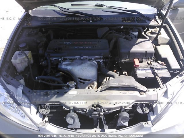 4T1BE32K64U825755 - 2004 TOYOTA CAMRY LE/XLE/SE 灰色 照片 10