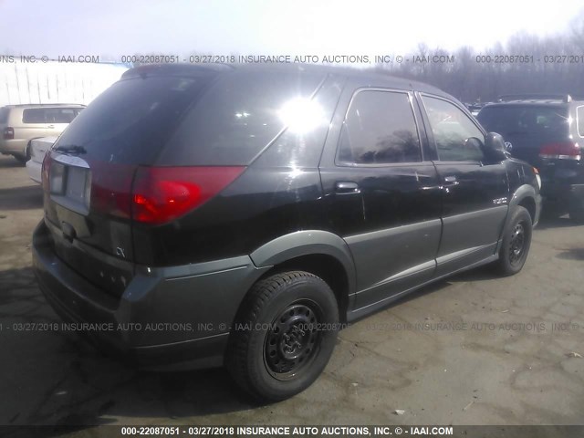 3G5DB03E13S570208 - 2003 BUICK RENDEZVOUS CX/CXL BLACK photo 4