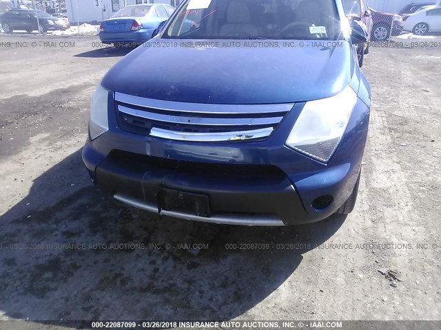 2S3DA417386113835 - 2008 SUZUKI XL7 LUXURY BLUE photo 6