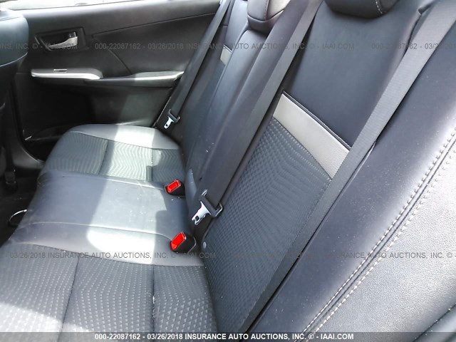 4T1BF1FK6EU415910 - 2014 TOYOTA CAMRY L/SE/LE/XLE Dark Blue photo 8