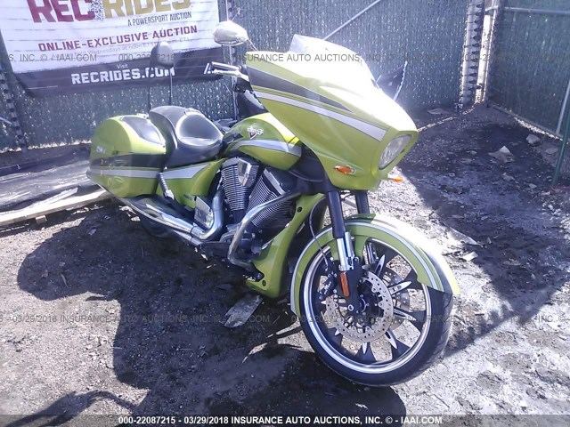 5VPYW36N0F3039668 - 2015 VICTORY MOTORCYCLES MAGNUM GREEN photo 1