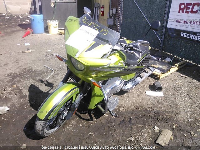 5VPYW36N0F3039668 - 2015 VICTORY MOTORCYCLES MAGNUM GREEN photo 2