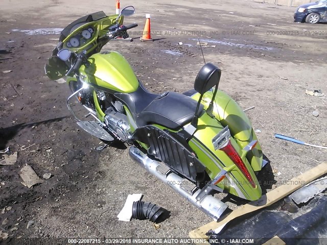 5VPYW36N0F3039668 - 2015 VICTORY MOTORCYCLES MAGNUM GREEN photo 3