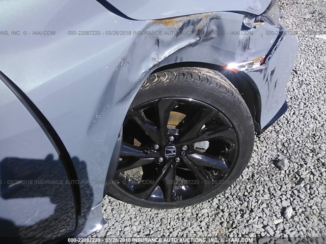 SHHFK7H4XHU417593 - 2017 HONDA CIVIC SPORT 灰色 照片 6