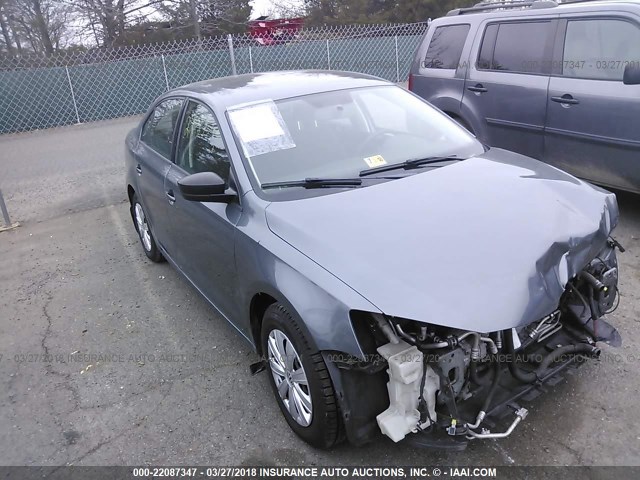 3VW2K7AJXCM375069 - 2012 VOLKSWAGEN JETTA S 灰色 照片 1