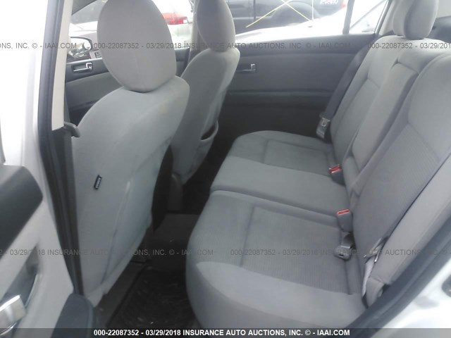 3N1AB6AP0CL783229 - 2012 NISSAN SENTRA 2.0/2.0S/SR/2.0SL SILVER photo 8