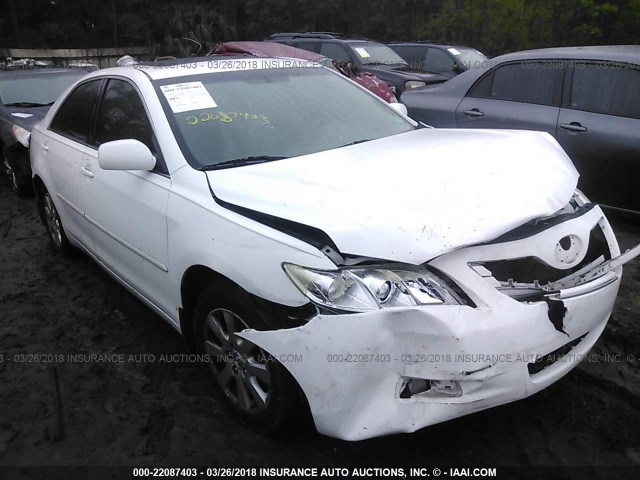 4T1BE46K08U785565 - 2008 TOYOTA CAMRY CE/LE/XLE/SE WHITE photo 1