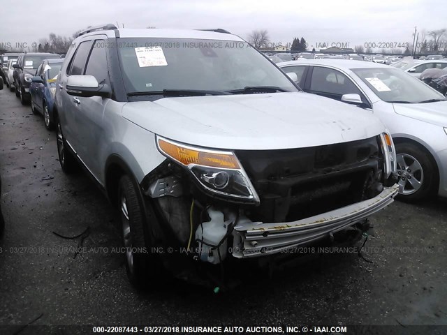 1FM5K8F81DGA05602 - 2013 FORD EXPLORER LIMITED 银色 照片 1