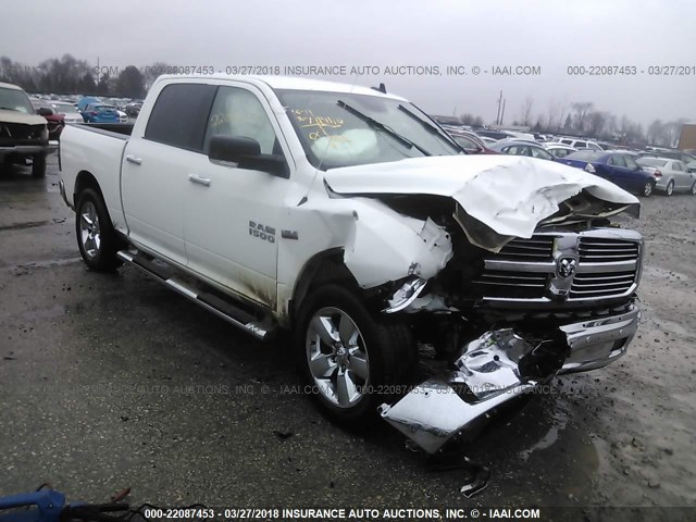 3C6RR7LT9HG511085 - 2017 RAM 1500 SLT WHITE photo 1