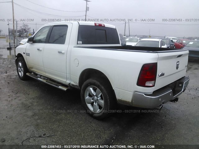 3C6RR7LT9HG511085 - 2017 RAM 1500 SLT WHITE photo 3