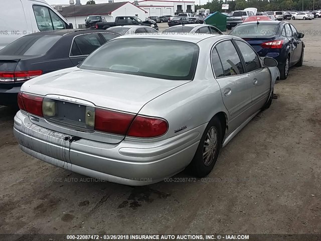 1G4HP54K52U276513 - 2002 BUICK LESABRE CUSTOM SILVER photo 4