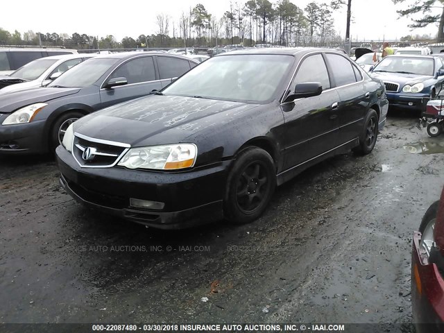 19UUA56823A014006 - 2003 ACURA 3.2TL TYPE-S BLACK photo 2