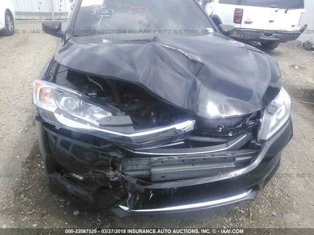 1HGCR2F5XHA037047 - 2017 HONDA ACCORD SPORT أسود صورة 6