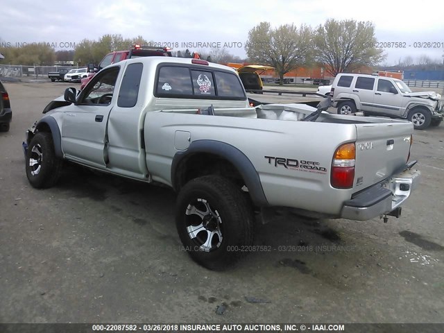 5TEWN72N23Z299864 - 2003 TOYOTA TACOMA XTRACAB Champagne photo 3