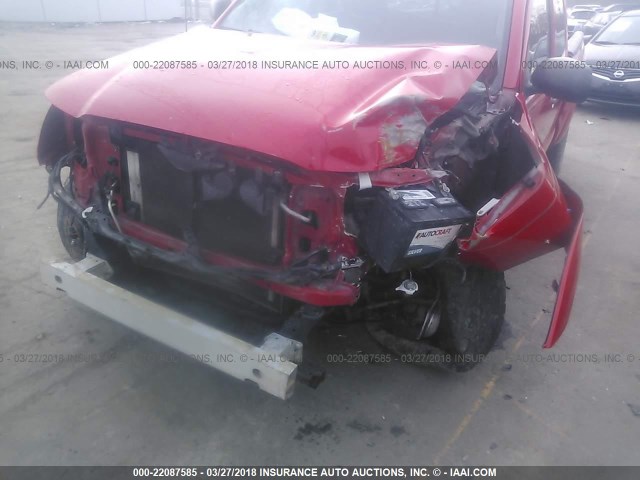 5TEUU42N15Z082091 - 2005 TOYOTA TACOMA ACCESS CAB Rot Foto 6