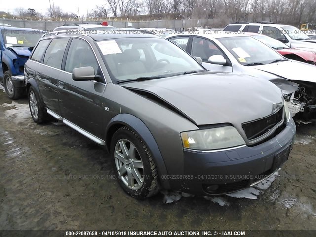 WA1YD64B34N038380 - 2004 AUDI ALLROAD BROWN photo 1