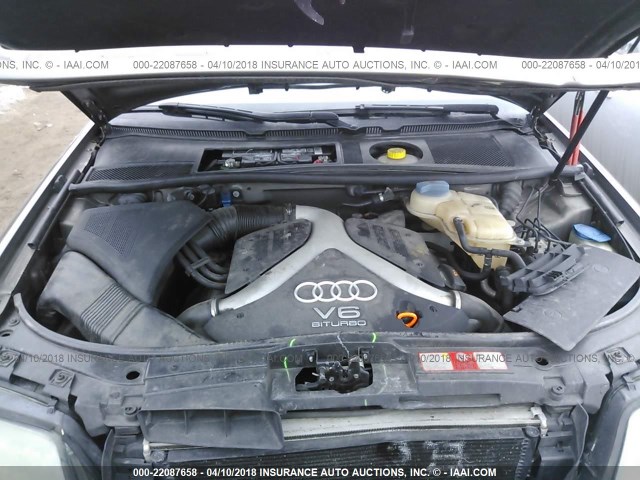 WA1YD64B34N038380 - 2004 AUDI ALLROAD BROWN photo 10