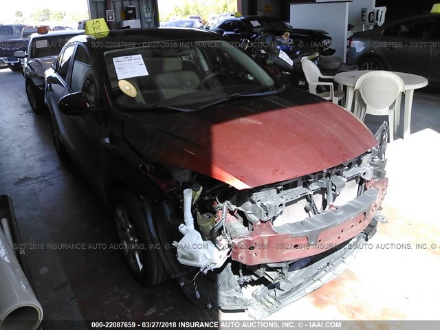 JM1BL1SF0A1127897 - 2010 MAZDA 3 I RED photo 1