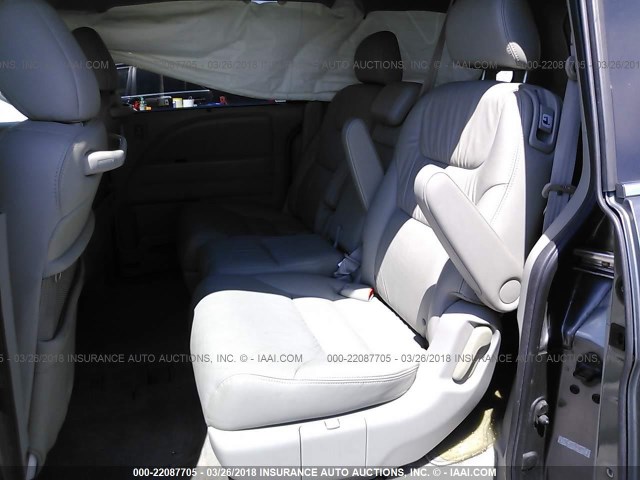 5FNRL38697B448774 - 2007 HONDA ODYSSEY EXL ნაცრისფერი ფოტო 8