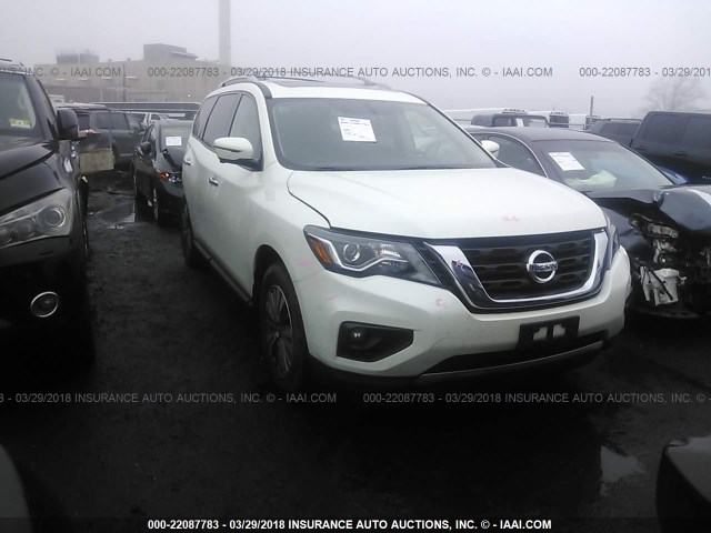 5N1DR2MM8HC620391 - 2017 NISSAN PATHFINDER S/SV/SL/PLATINUM 白色 照片 1