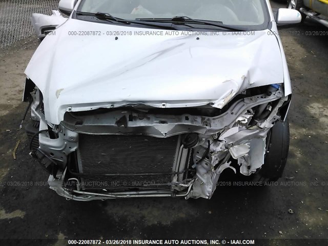 KL1TD56E49B662741 - 2009 CHEVROLET AVEO LS/LT 银色 照片 6