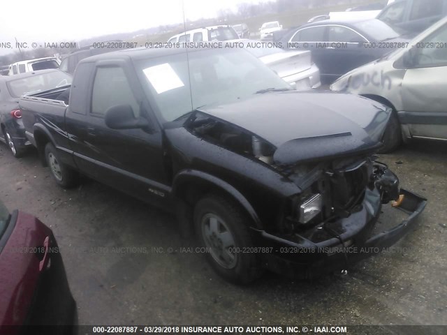 1GCCS19Z8RK108611 - 1994 CHEVROLET S TRUCK S10 BLACK photo 1