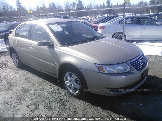 1G8AJ55F96Z160551 - 2006 SATURN ION LEVEL 2 GOLD photo 1