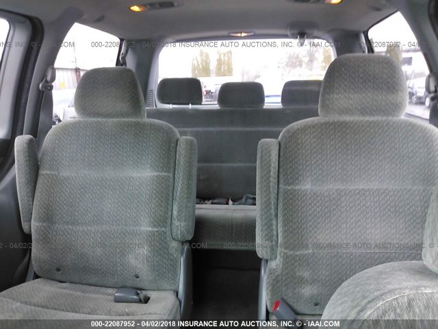 2HKRL18591H607846 - 2001 HONDA ODYSSEY LX GRAY photo 8