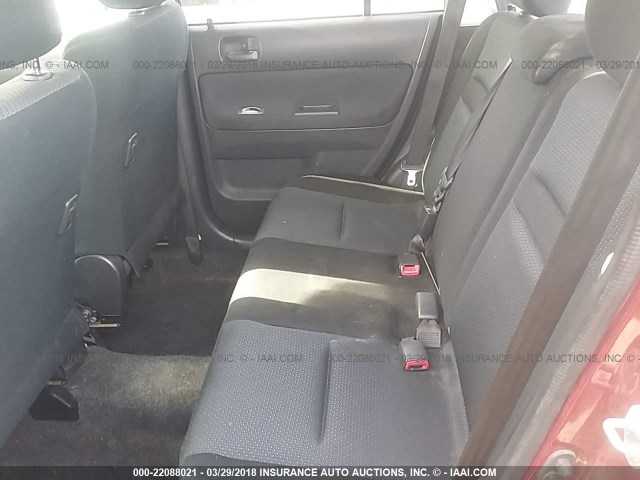 JTLKT324564106385 - 2006 TOYOTA SCION XB მუქწითელი ფოტო 8