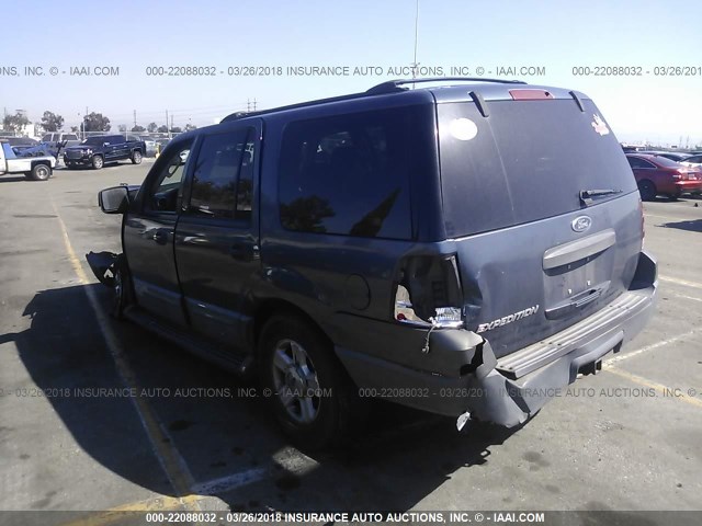 1FMRU13W24LA53638 - 2004 FORD EXPEDITION XLS Light Blue photo 3