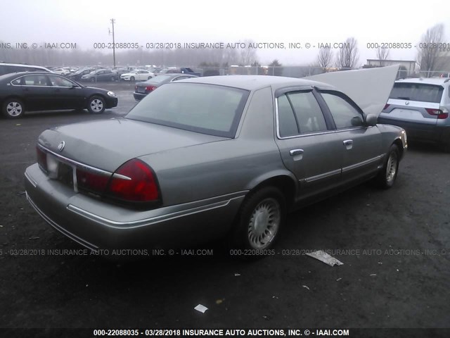 2MEFM74W82X603710 - 2002 MERCURY GRAND MARQUIS GS GRAY photo 4