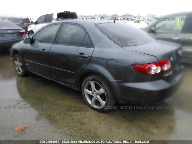 1YVHP80C555M24625 - 2005 MAZDA 6 I GRAY photo 3