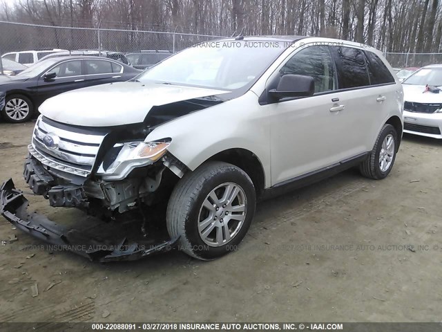 2FMDK49C47BA69200 - 2007 FORD EDGE SEL PLUS TAN photo 2