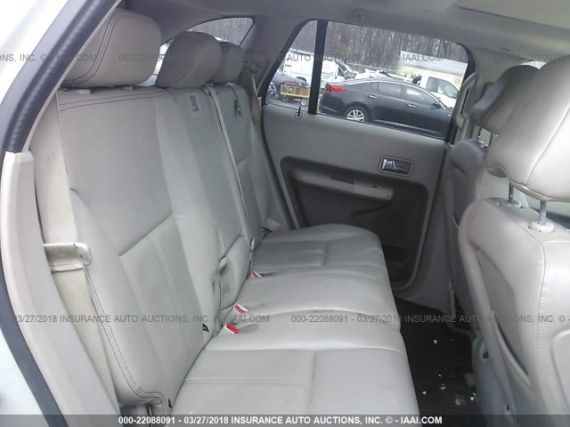 2FMDK49C47BA69200 - 2007 FORD EDGE SEL PLUS TAN photo 8