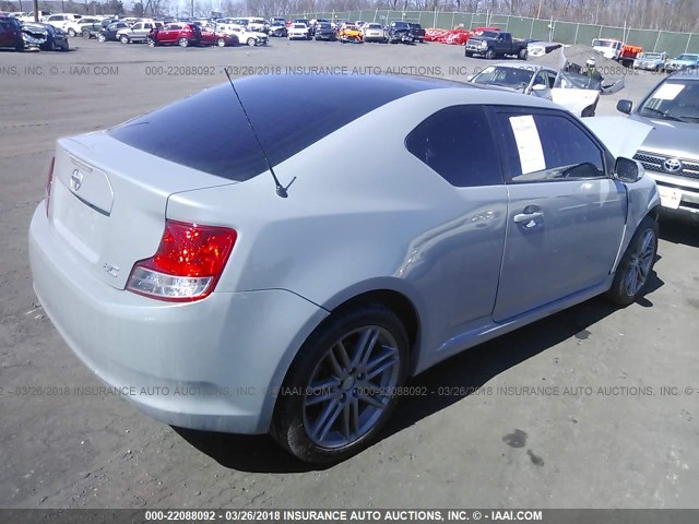 JTKJF5C78B3011248 - 2011 TOYOTA SCION TC 灰色 照片 4