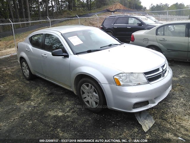 1B3BD4FB1BN616536 - 2011 DODGE AVENGER EXPRESS 银色 照片 1
