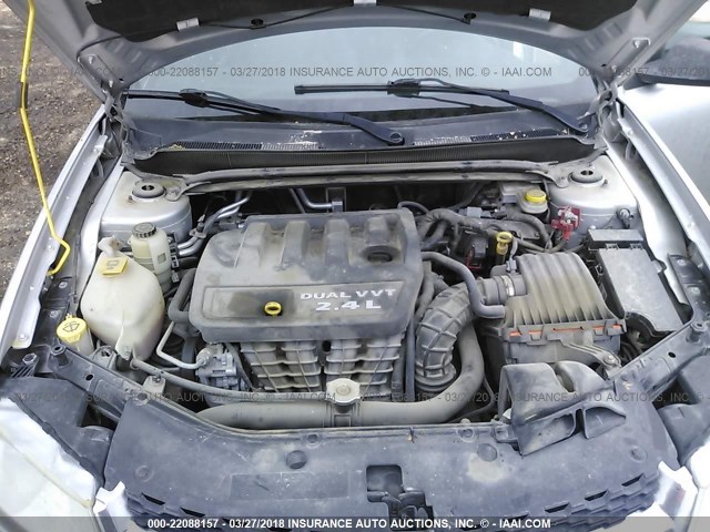 1B3BD4FB1BN616536 - 2011 DODGE AVENGER EXPRESS 银色 照片 10