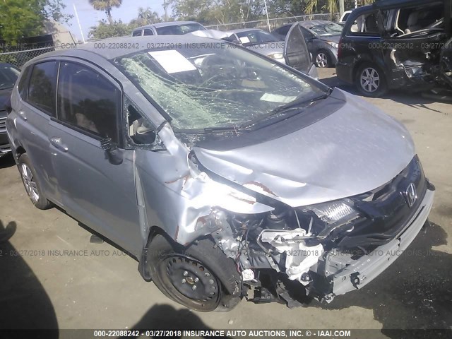 JHMGK5H55GX036210 - 2016 HONDA FIT LX فضي صورة 1