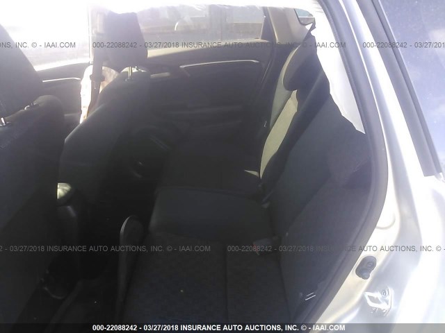 JHMGK5H55GX036210 - 2016 HONDA FIT LX فضي صورة 8