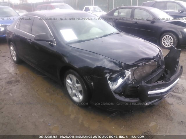 1G1ZB5E12BF368141 - 2011 CHEVROLET MALIBU LS 黑色 照片 1