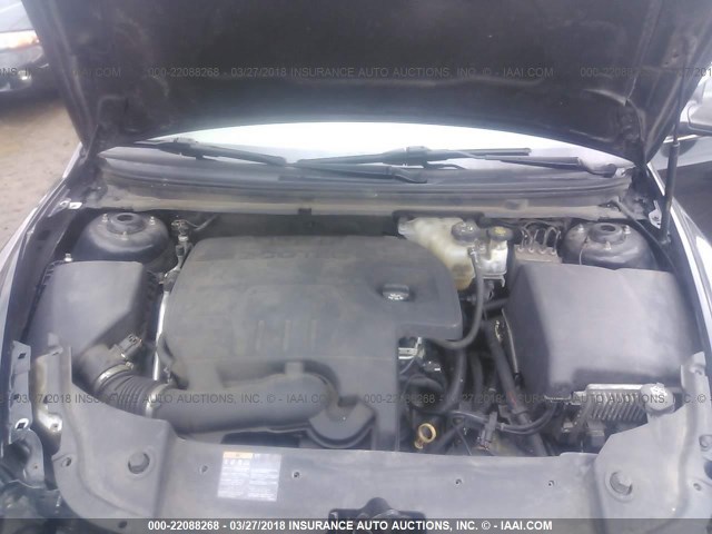 1G1ZB5E12BF368141 - 2011 CHEVROLET MALIBU LS 黑色 照片 10