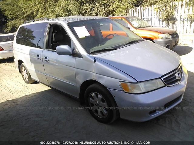 5FNRL18033B120132 - 2003 HONDA ODYSSEY EXL ვერცხლისფერი ფოტო 1