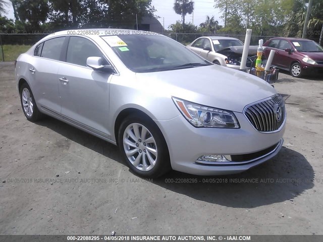 1G4GB5G38FF244907 - 2015 BUICK LACROSSE SILVER photo 1
