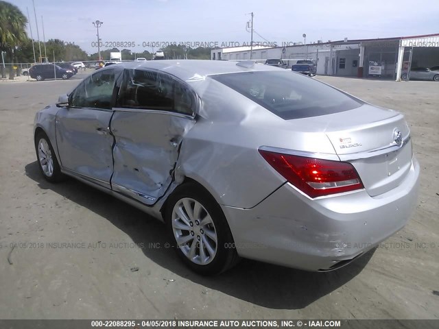 1G4GB5G38FF244907 - 2015 BUICK LACROSSE SILVER photo 6
