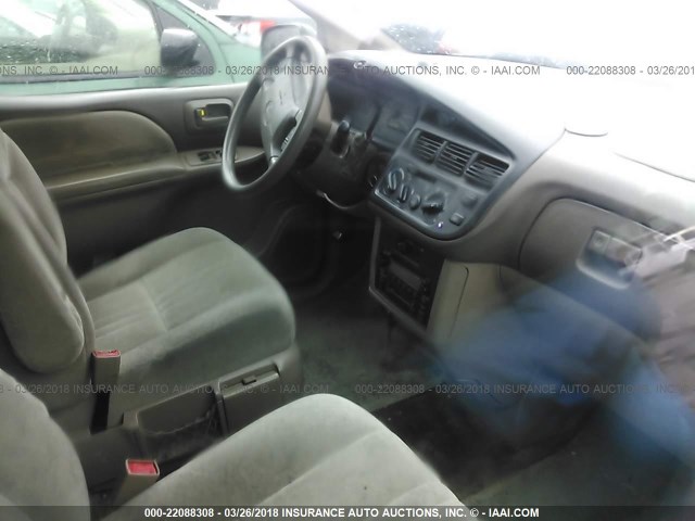 4T3ZF19C3YU265091 - 2000 TOYOTA SIENNA CE GRAY photo 5