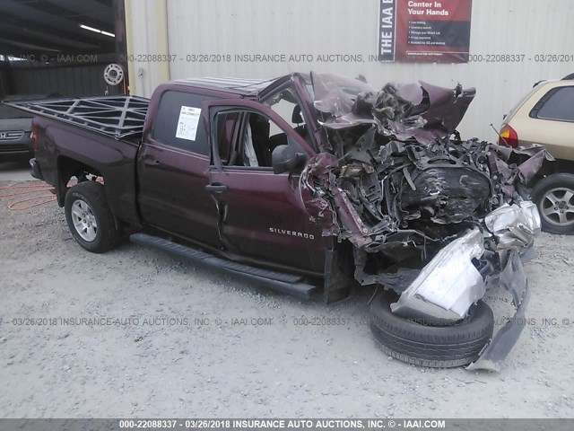 3GCPCRECXEG255299 - 2014 CHEVROLET SILVERADO C1500 LT RED photo 1