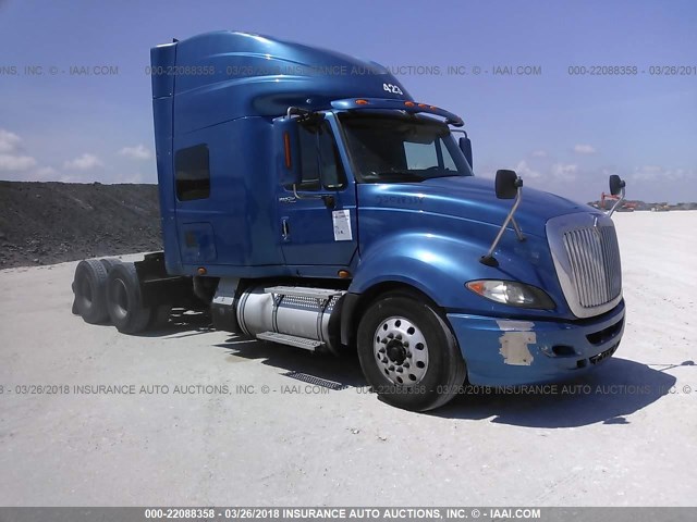 2HSCUAPRX9C124625 - 2009 INTERNATIONAL PROSTAR PREMIUM  BLUE photo 1