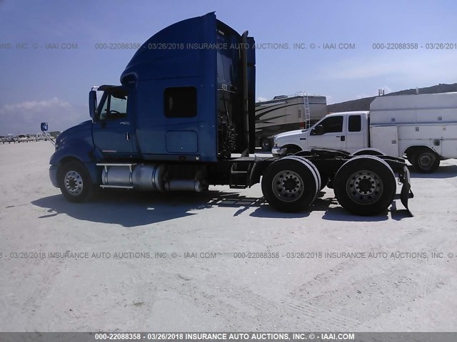 2HSCUAPRX9C124625 - 2009 INTERNATIONAL PROSTAR PREMIUM  BLUE photo 3