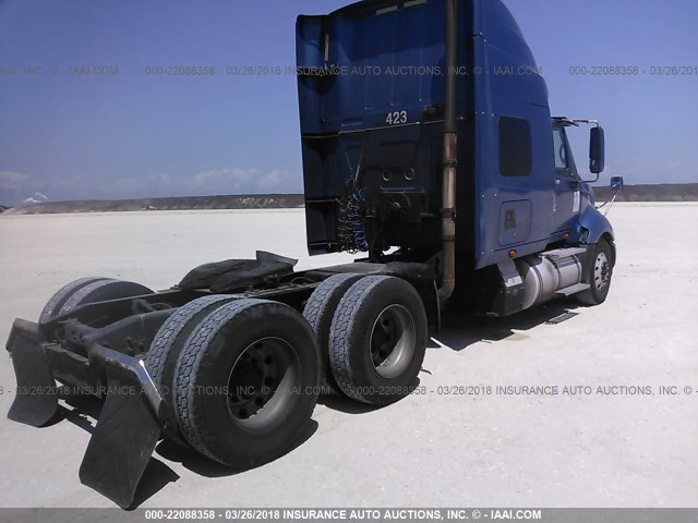 2HSCUAPRX9C124625 - 2009 INTERNATIONAL PROSTAR PREMIUM  BLUE photo 4