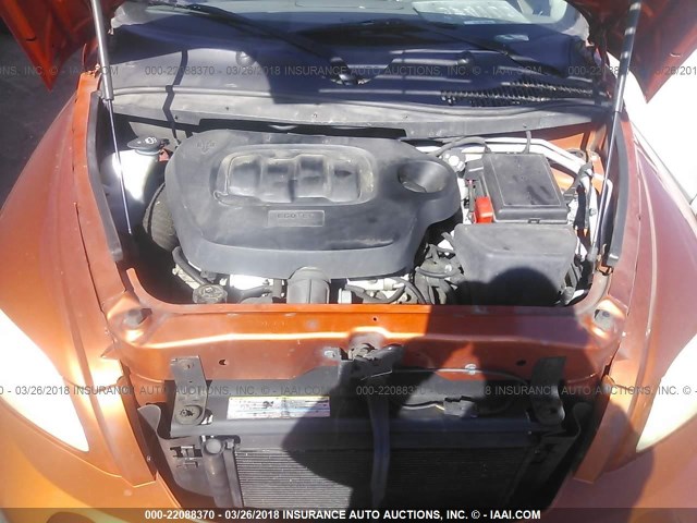 3GNDA23P36S634270 - 2006 CHEVROLET HHR LT ORANGE photo 10